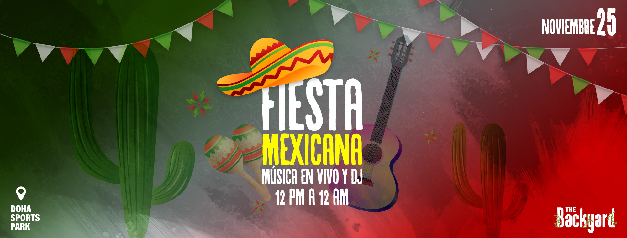 Nov 25 Fiesta Mexicana TheBackyardDoha