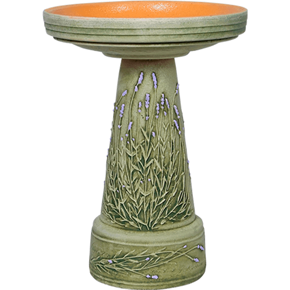 Ceramic Pottery Bird Baths The Backyard Naturalist