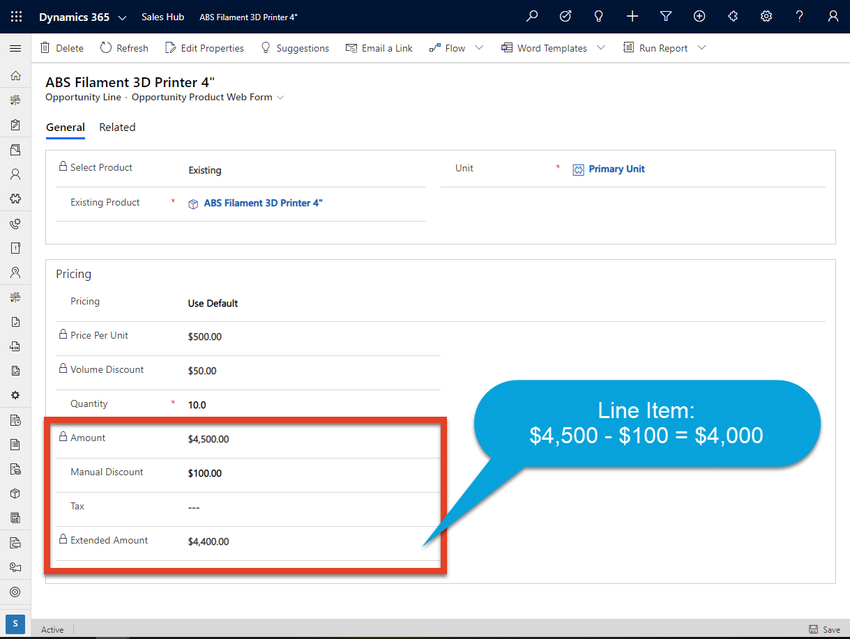 Methods of applying discounts in Dynamics 365 CE Sales the Bacon Bytes