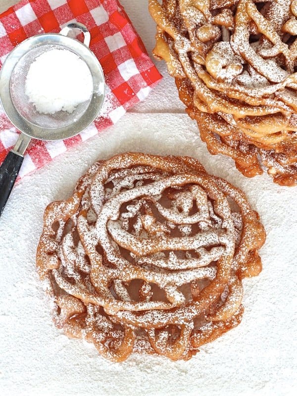 Funnel Cakes The BakerMama