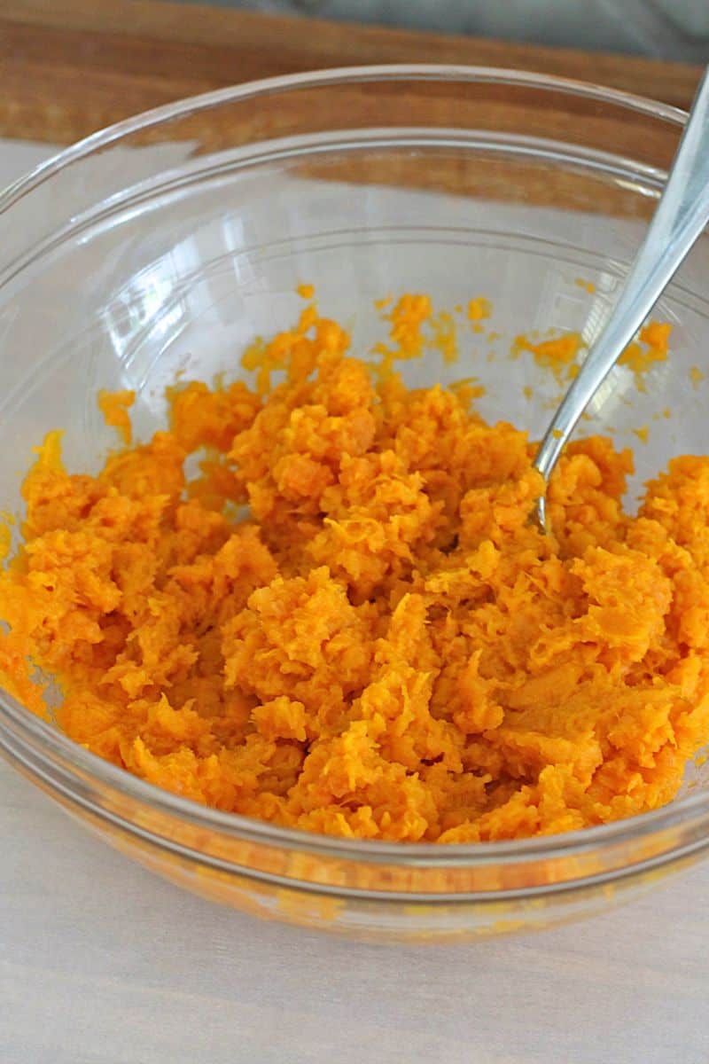 Sweet Potato Ricotta Gnocchi with Garlic Brown Butter Herb Sauce The