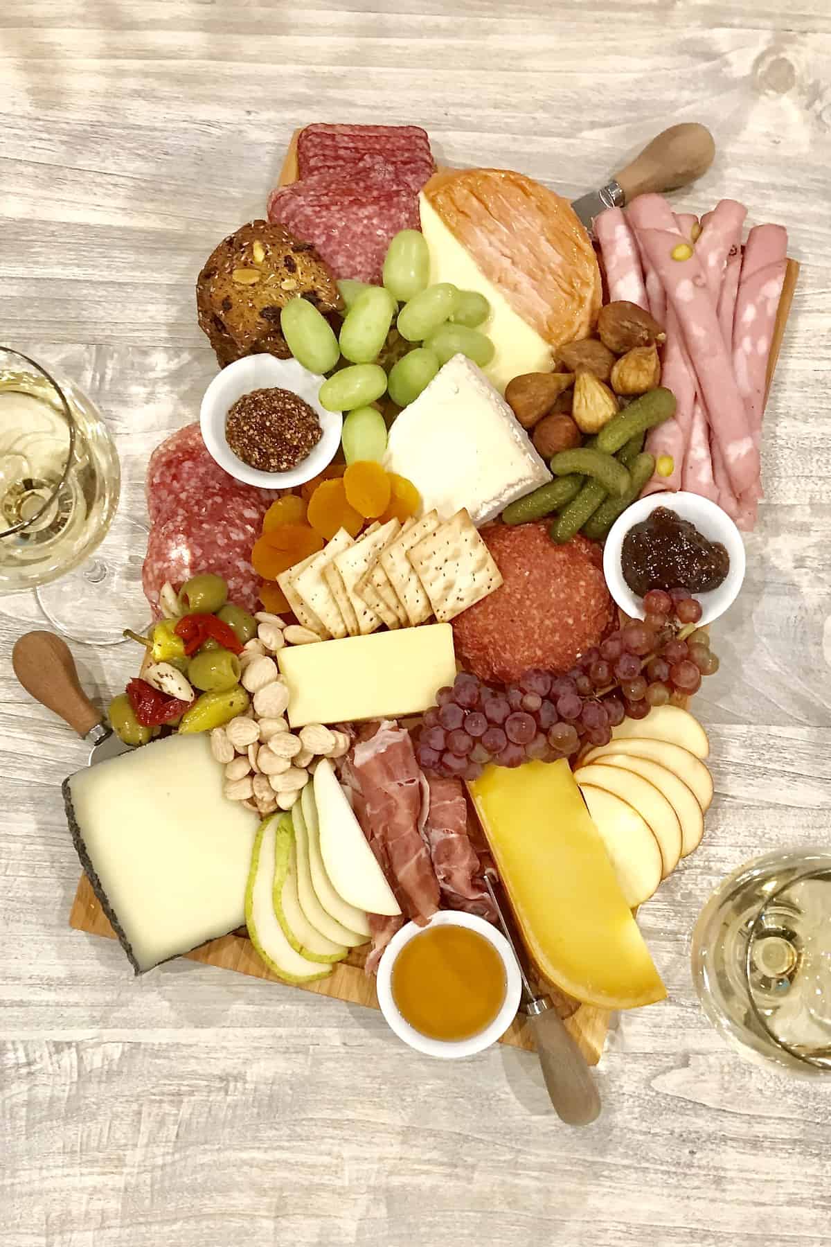 How We Charcuterie and Cheese Board The BakerMama