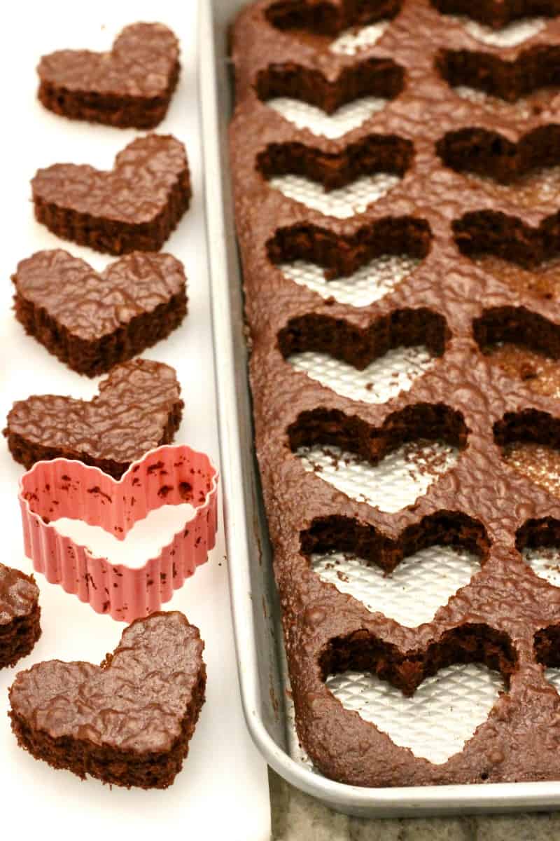 Mini HeartShaped Cakes The BakerMama