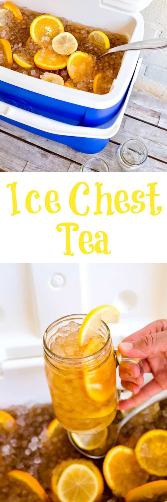 Ice Chest Tea The BakerMama