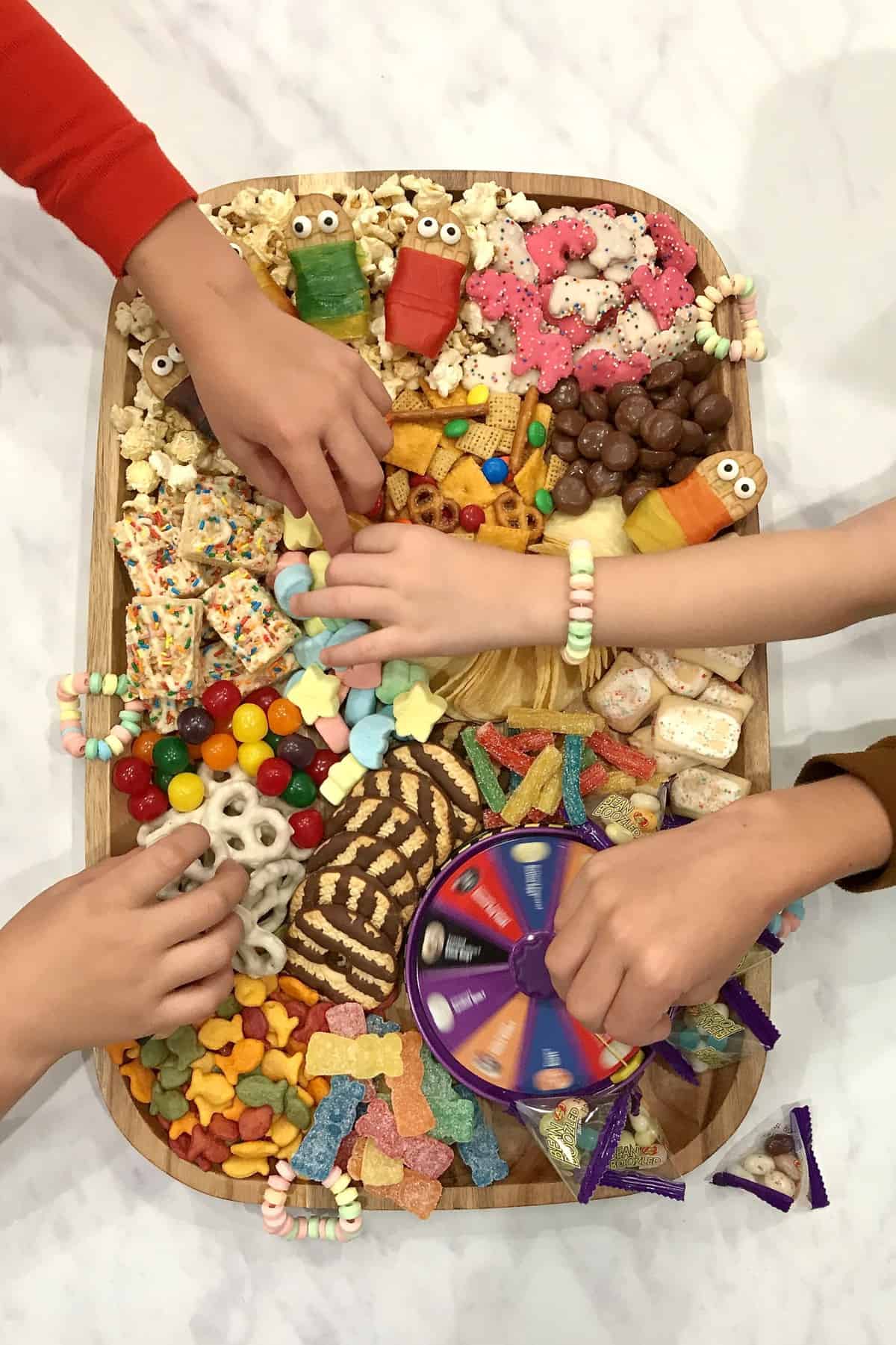 Slumber Party Snack Board The BakerMama