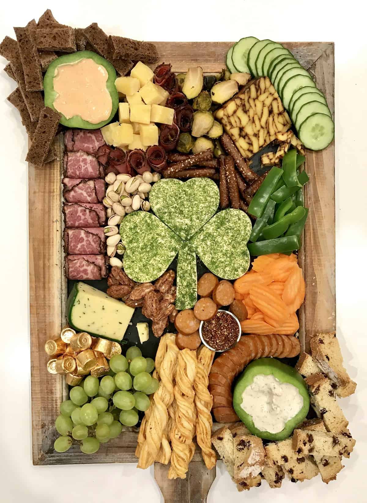St. Patrick's Day Snack Board The BakerMama