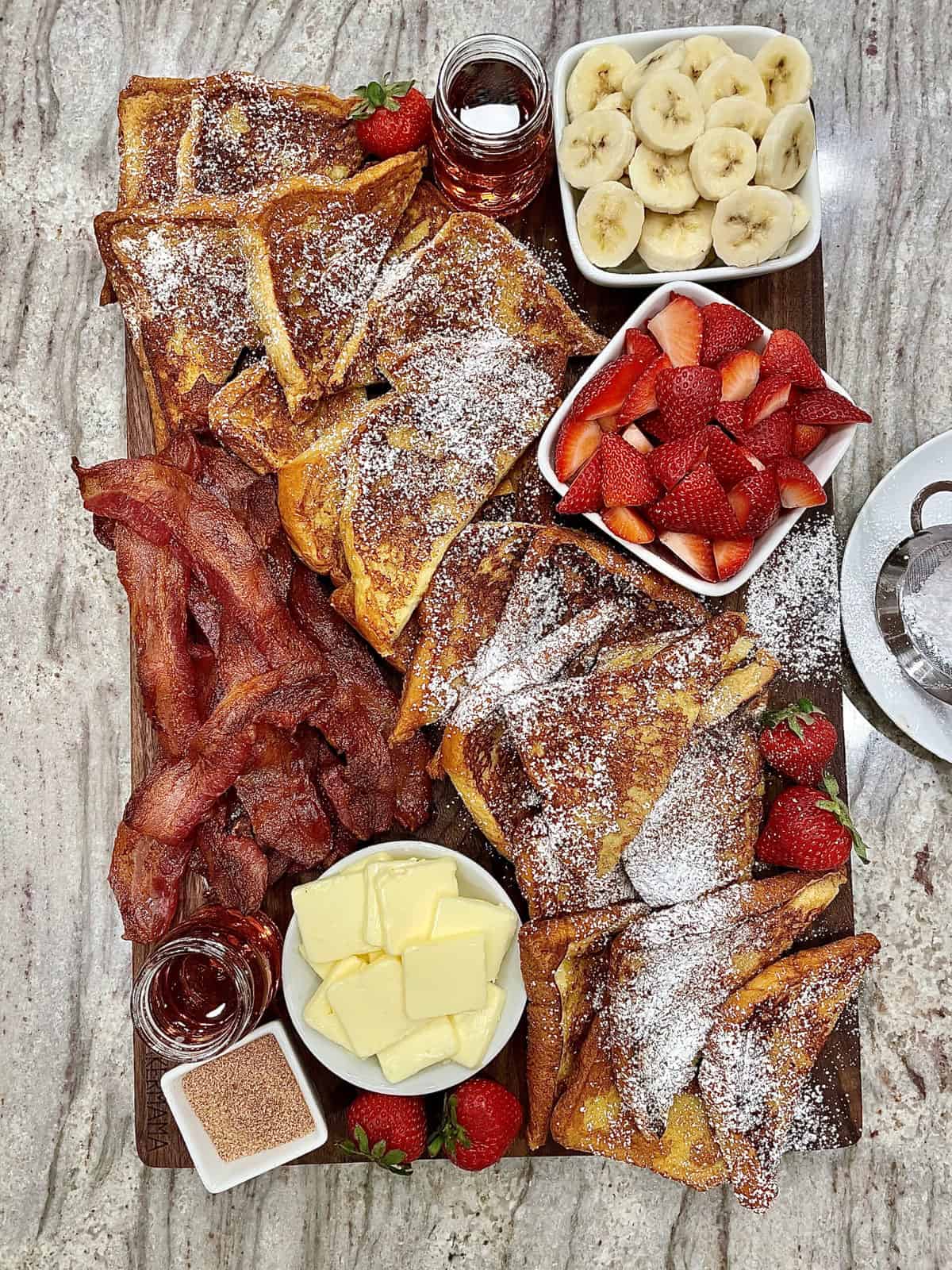 French Toast Board The BakerMama