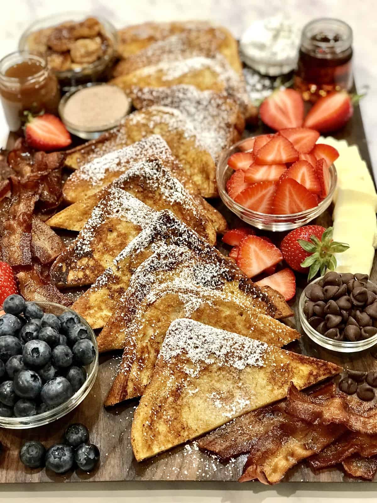 French Toast Board The BakerMama