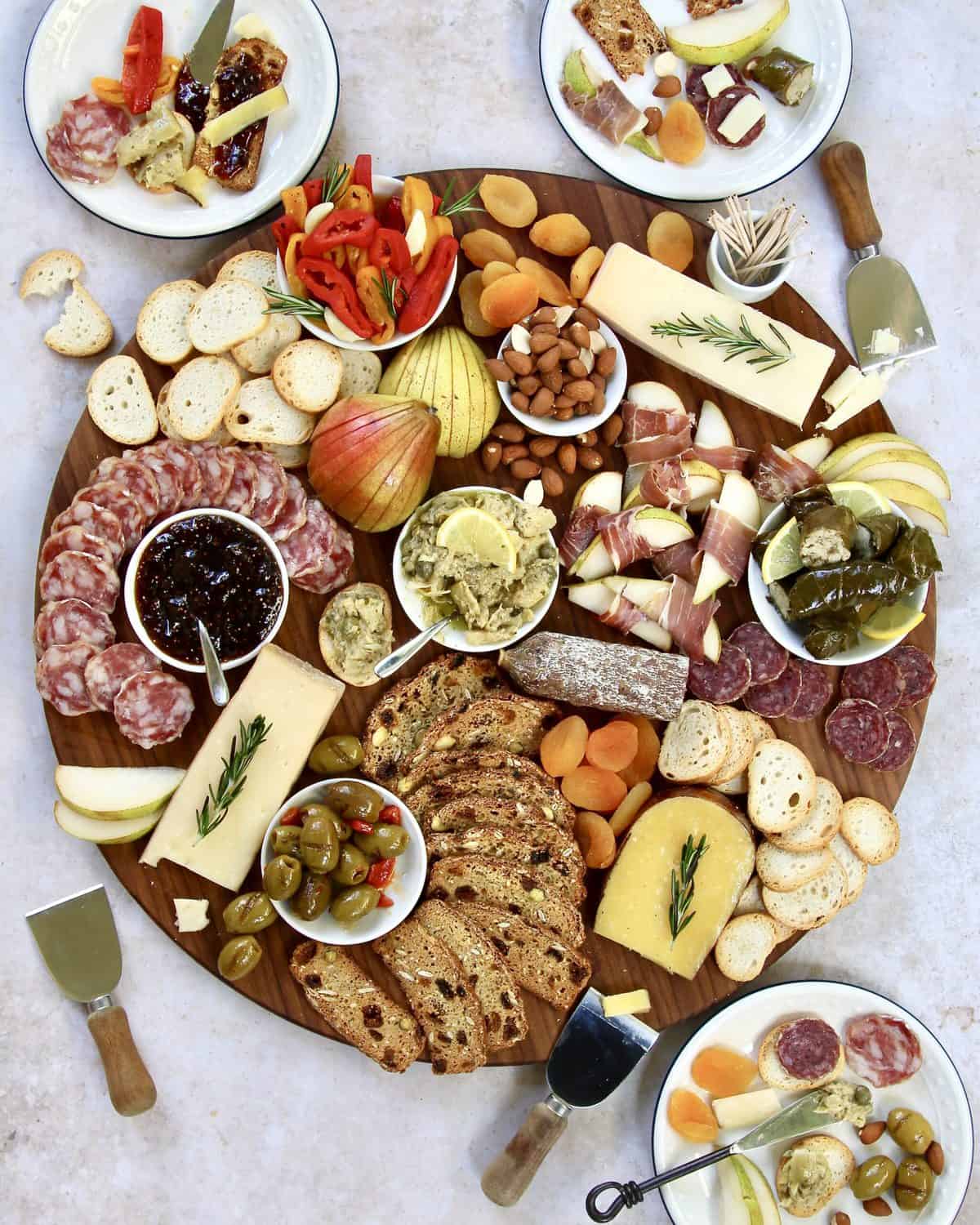 Holiday Cheese and Charcuterie Board with Harry & David The BakerMama