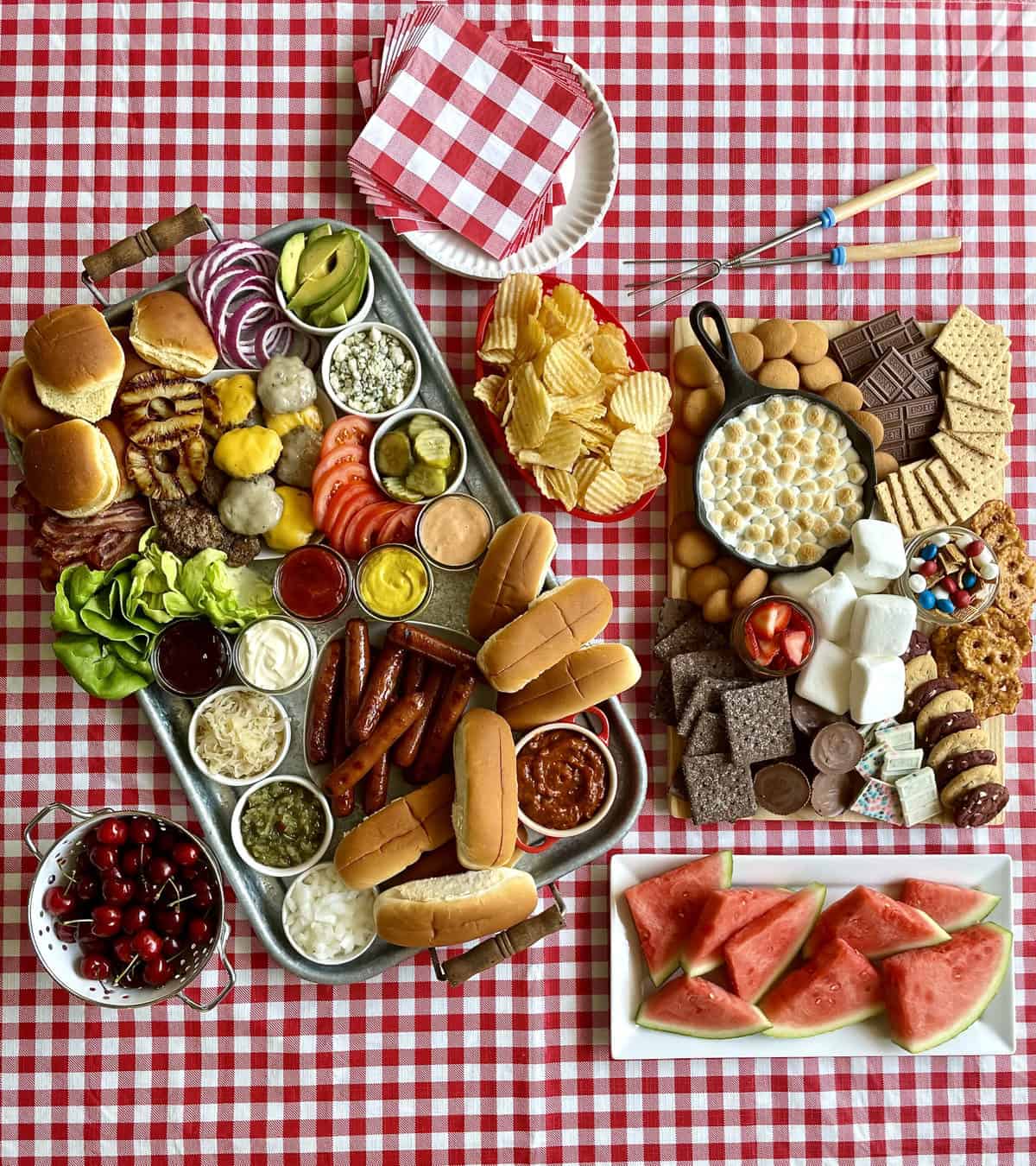 The Ultimate Summer Cookout Spread - The BakerMama