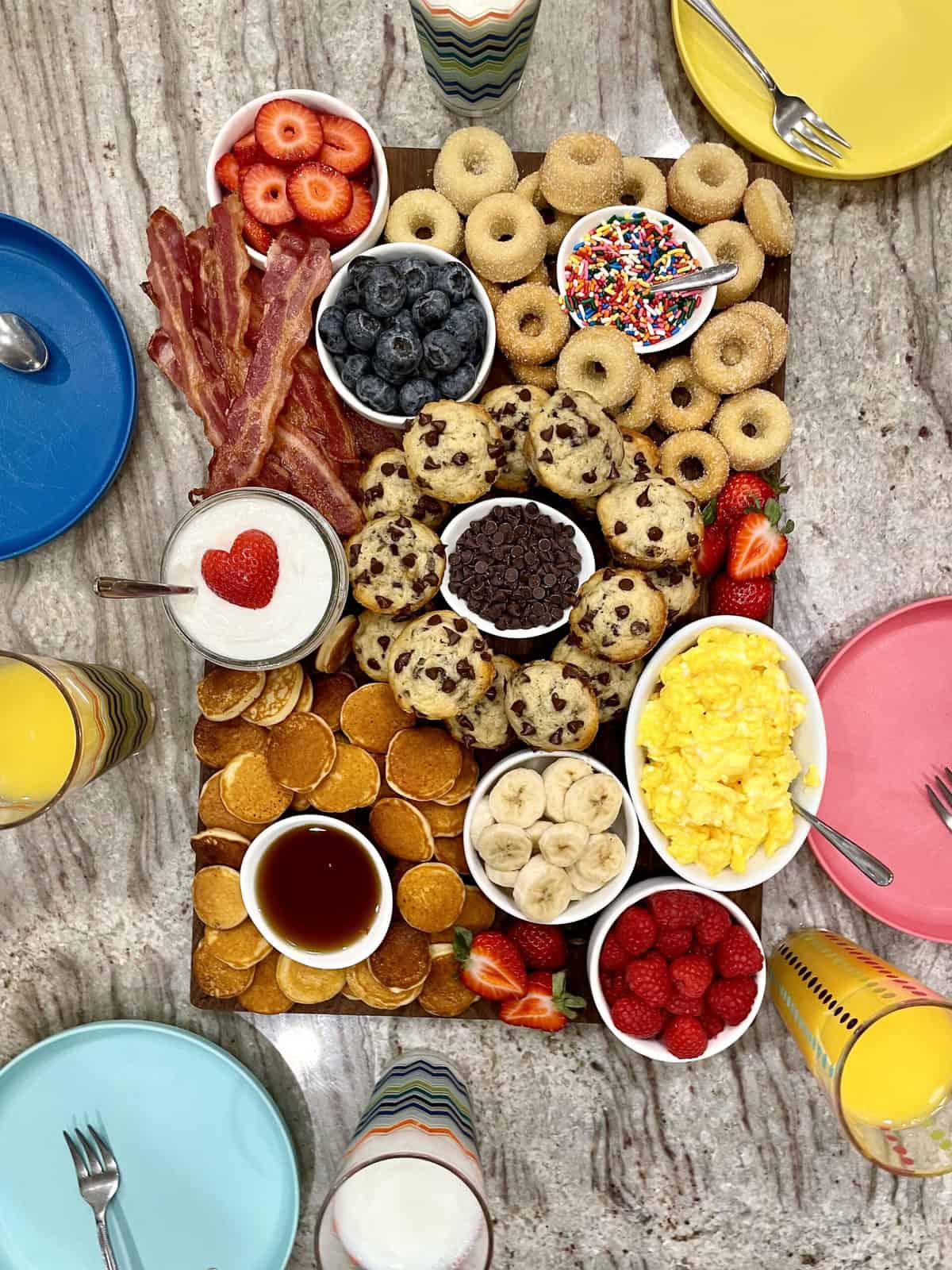 KidFriendly Breakfast Board The BakerMama