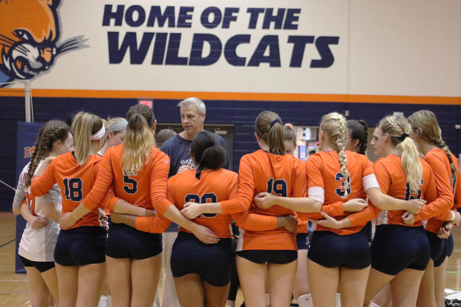 Baker Volleyball continues to battle the 2020 season The Baker Orange