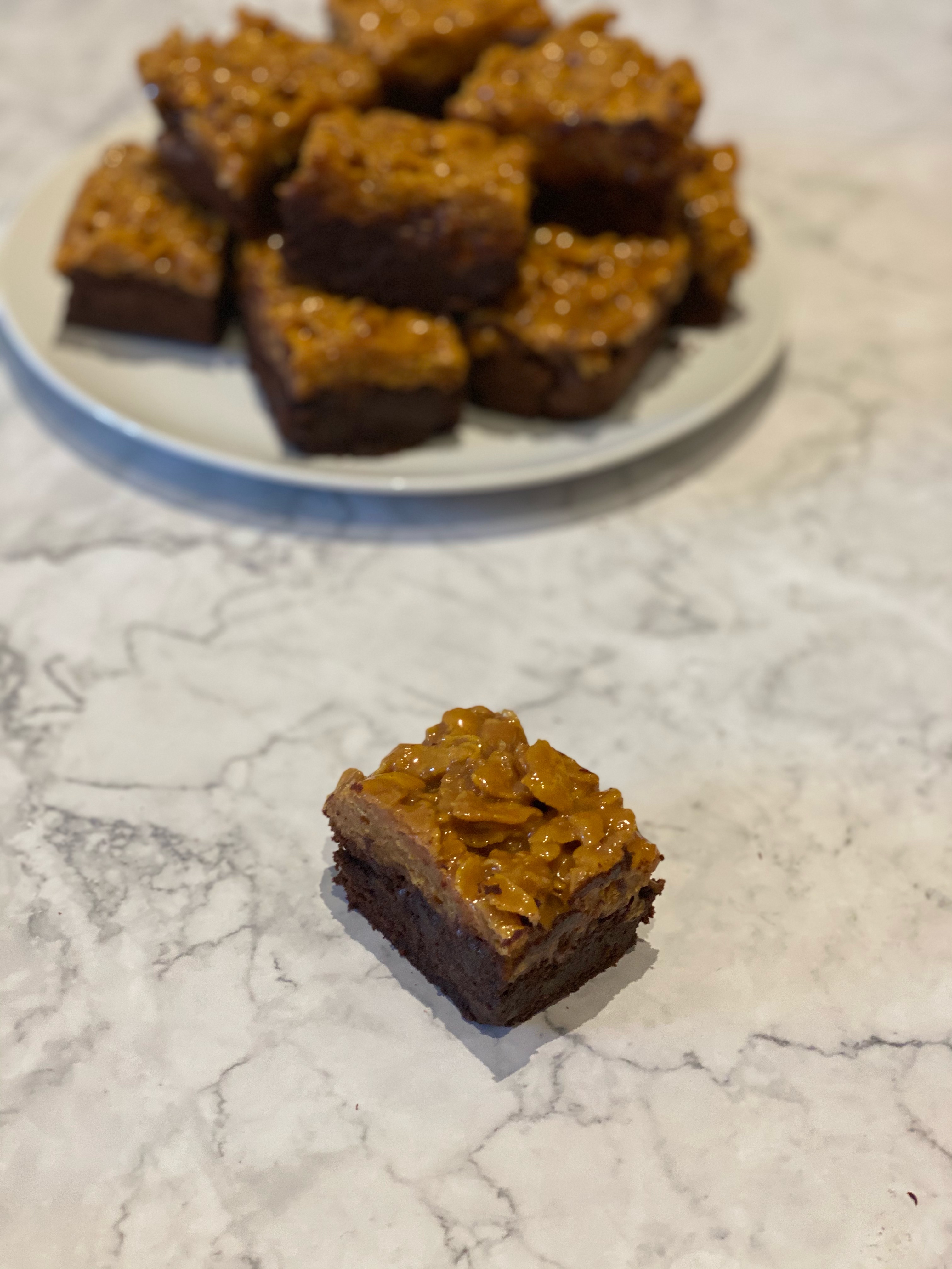 Cornflake Chocolate Brownies The Baker's Bible