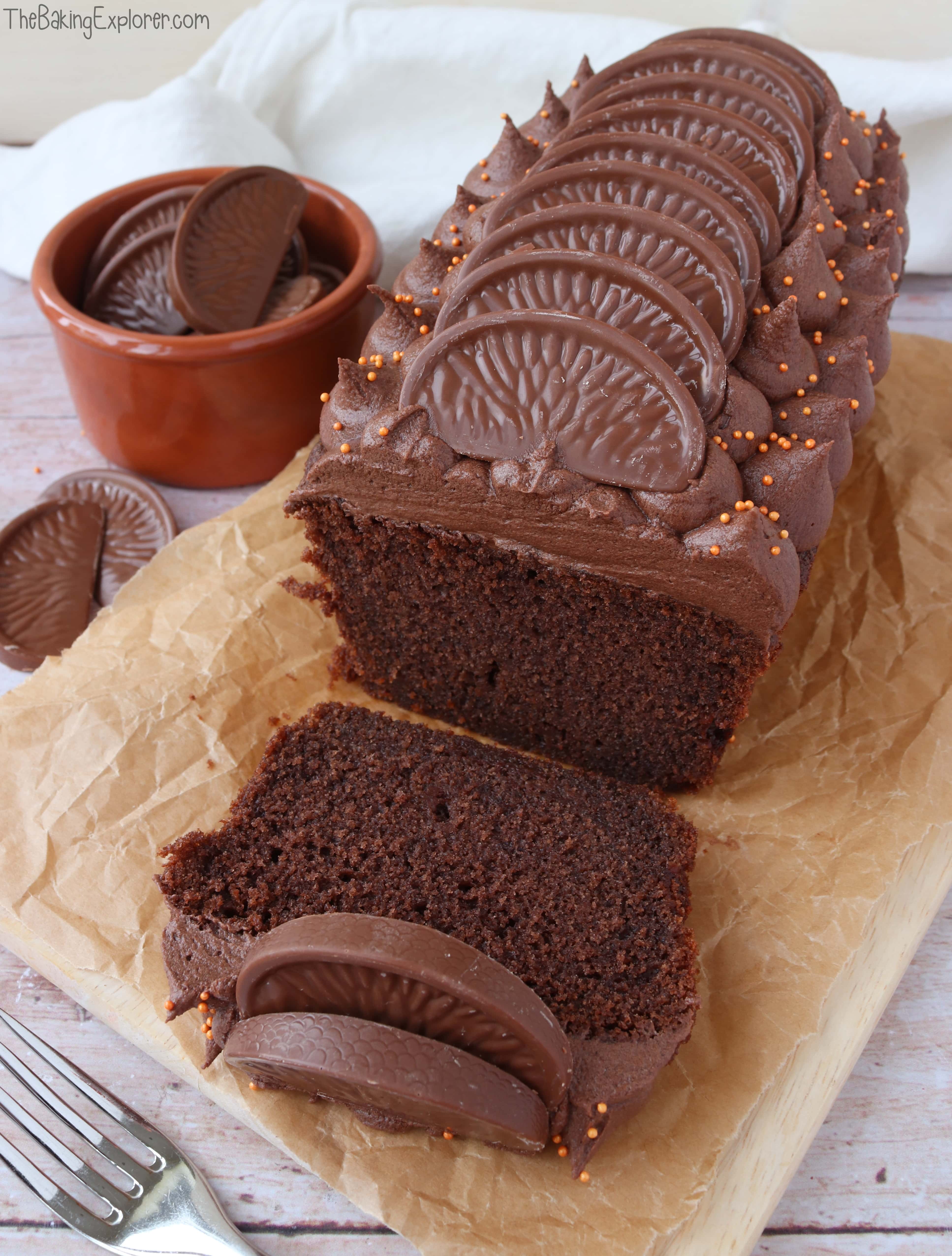 Chocolate Orange Loaf Cake The Baking Explorer