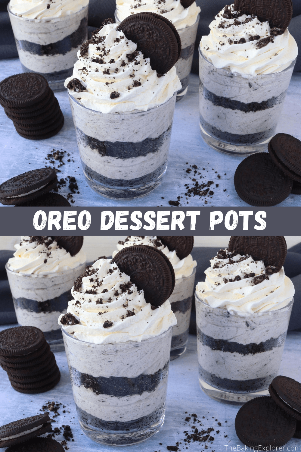 Oreo Dessert Pots The Baking Explorer