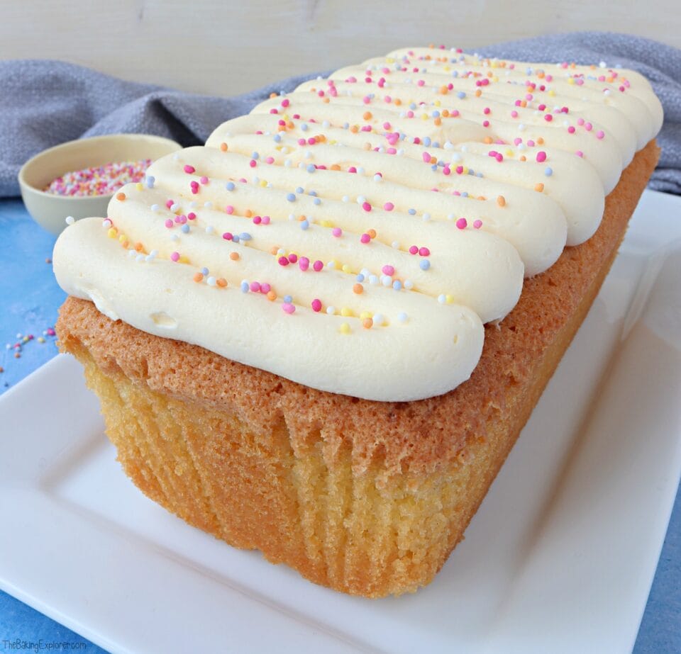 Vanilla Loaf Cake The Baking Explorer