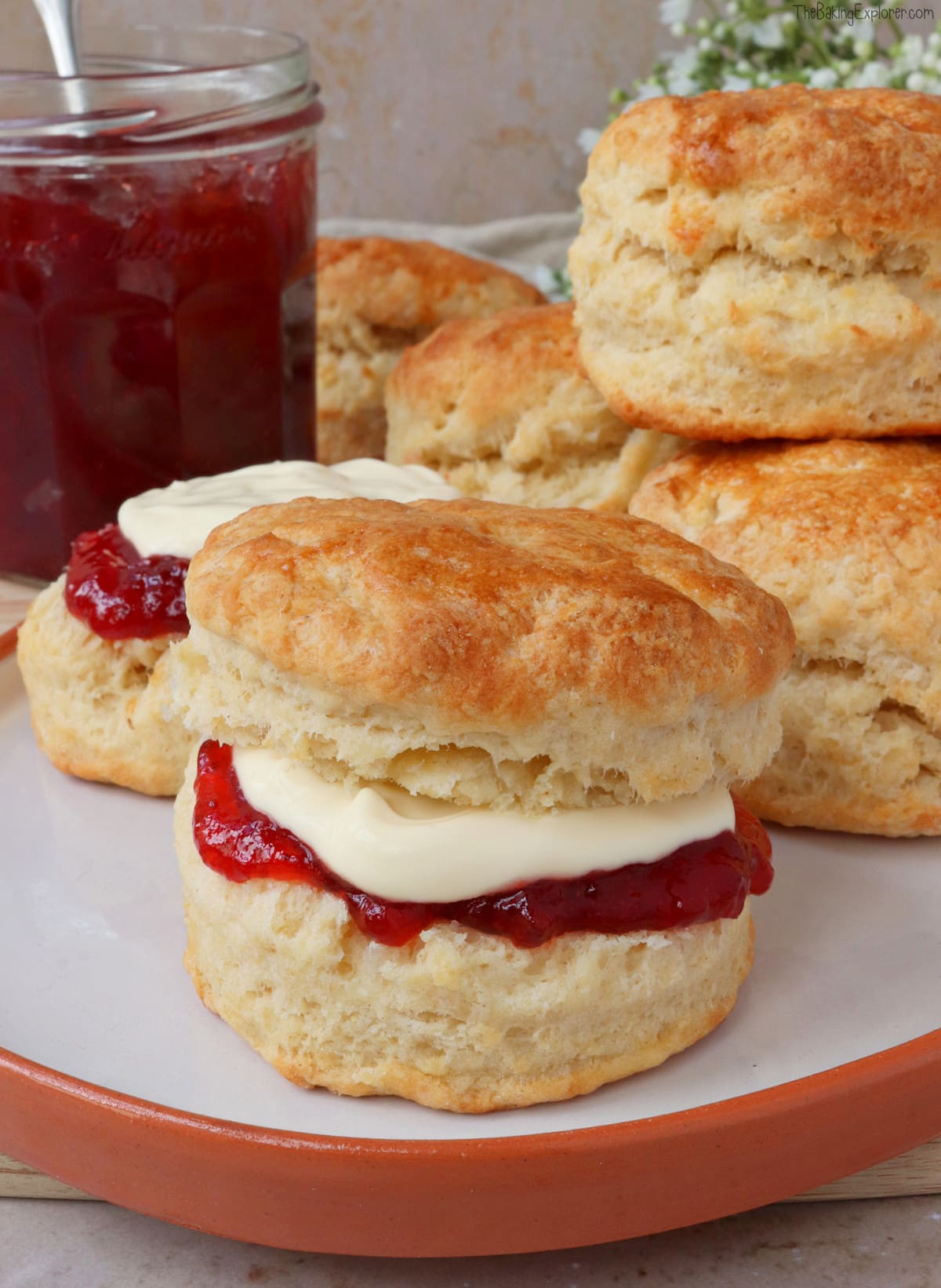 Plain Scones The Baking Explorer