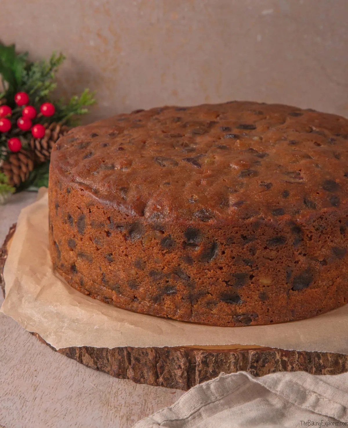 Christmas Fruit Cake The Baking Explorer