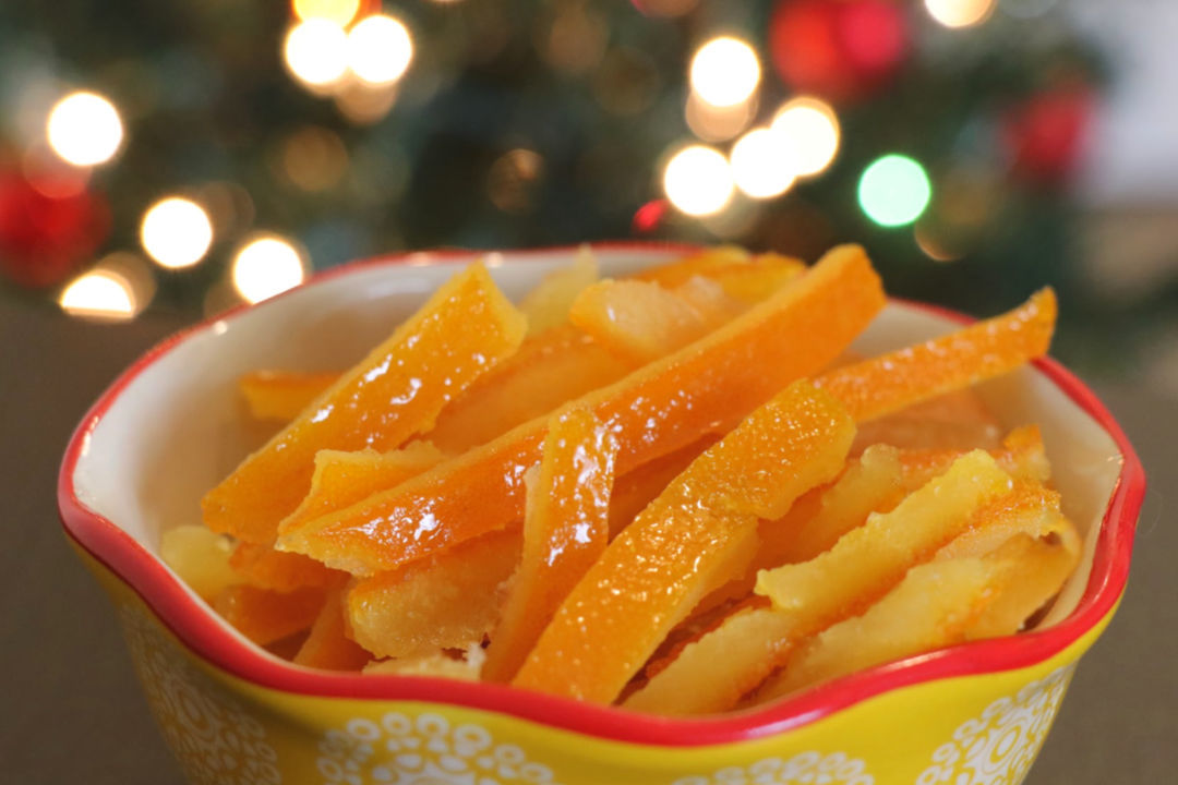 Candied Orange Peel The Baking Network