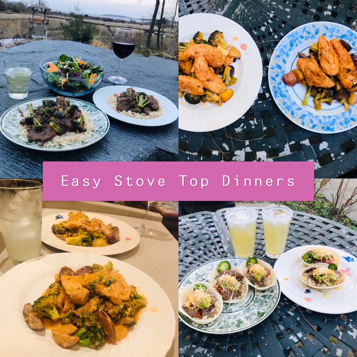 Easy Stove Top Dinners