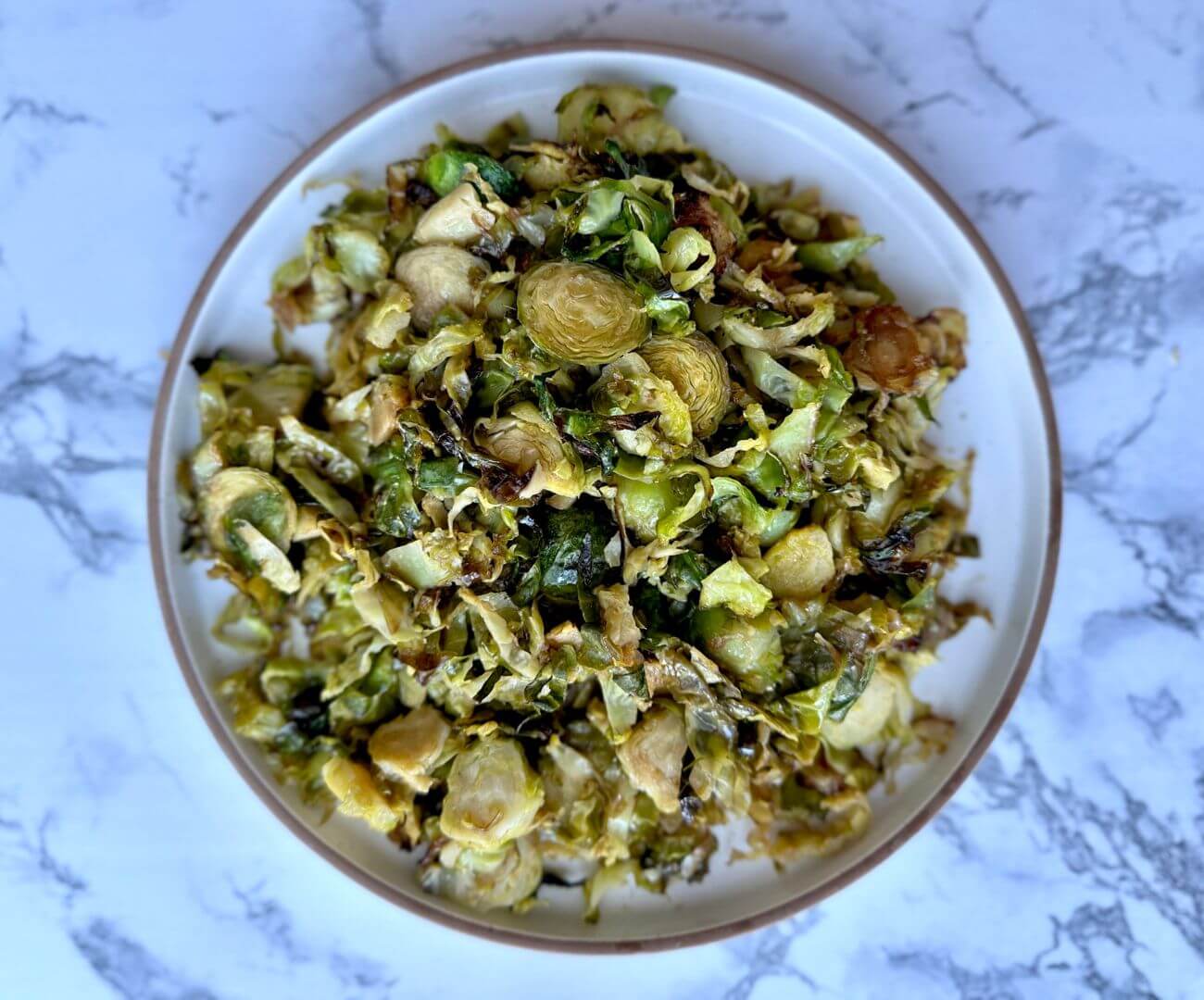 Maple Balsamic Brussel Sprouts (StoveTop)