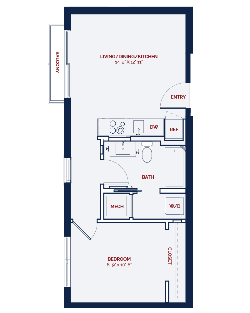 The Baldwin Floor Plans at The Baldwin