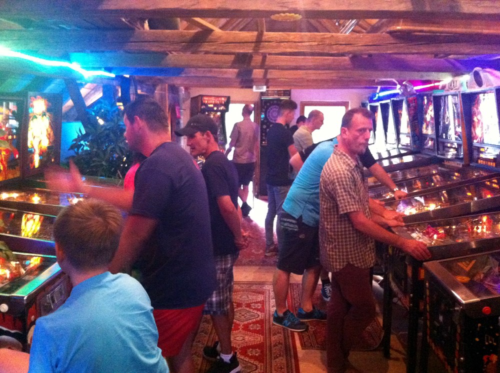 Pinball in the public The Ball is Wild