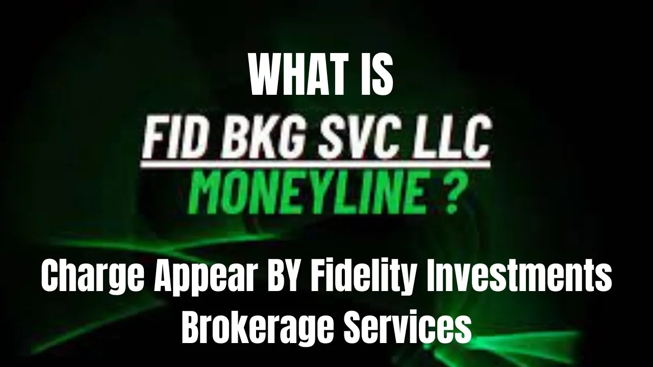 What is FID BKG SVC LLC Moneyline on your bank statement? Thebankify