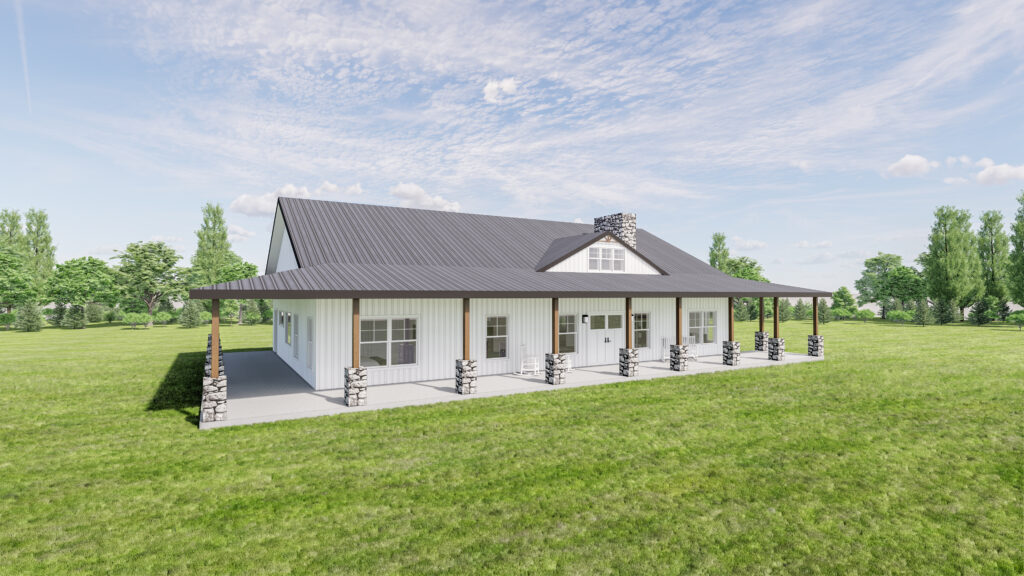 40x60 Barndominium Floor Plans With Shop and Pictures