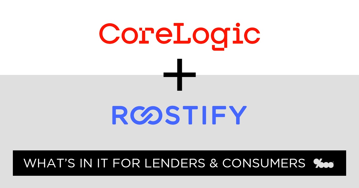 Housing data giant CoreLogic buys mortgage fintech Roostify what's in