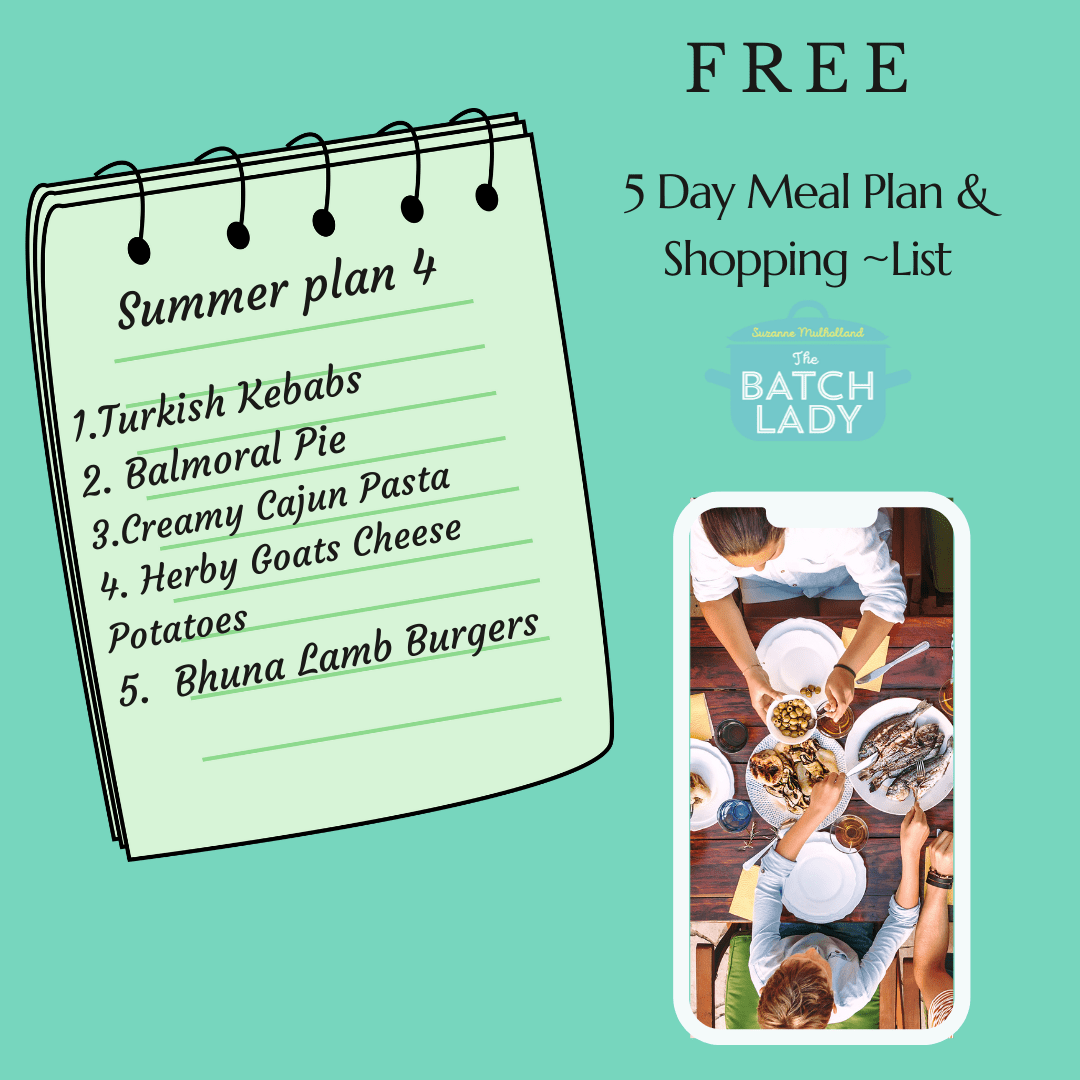 Summer Meal Plan 4 The Batch Lady