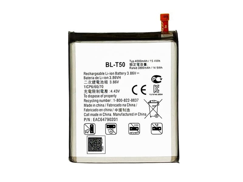 Battery LG BLT50 4000mAh/15.4WH,Cell Phone Batteries Replacement