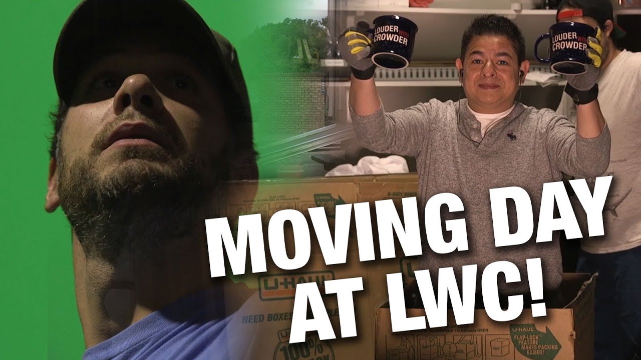 MOVING UP! Louder with Crowder Studios Upgrades Louder with Crowder