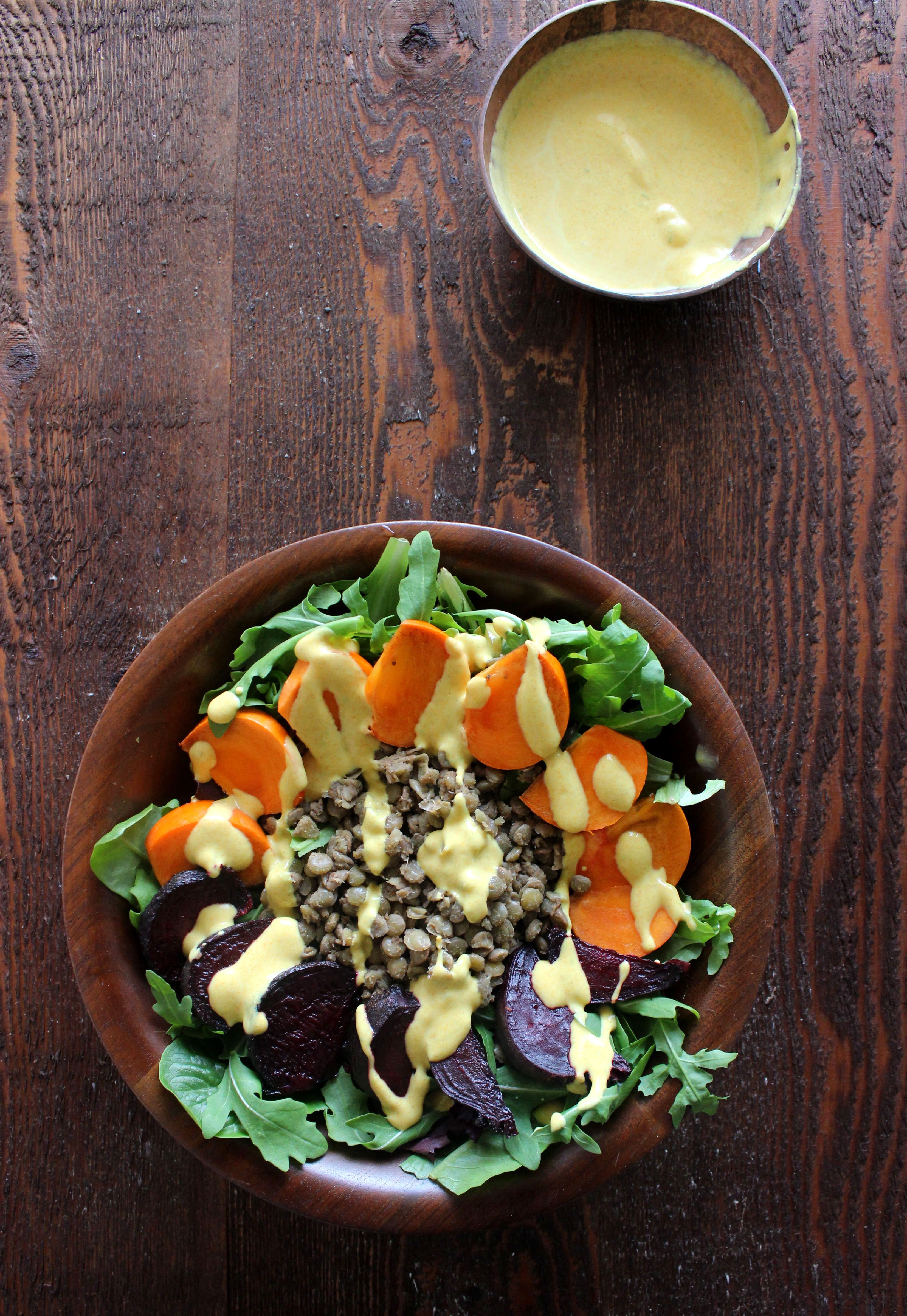 Detox Salad with Turmeric Lime Dressing The Bay Leaf Kitchen