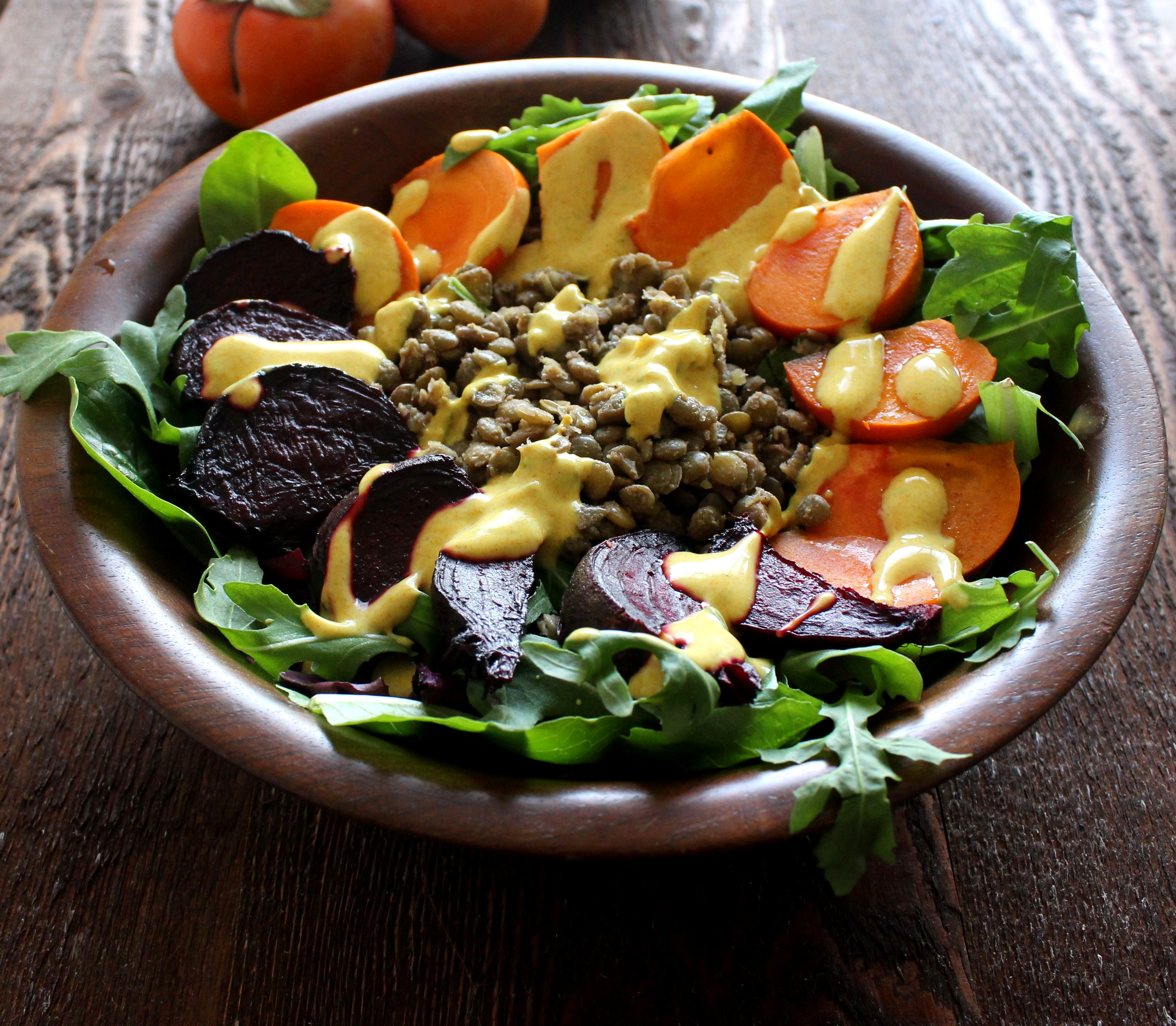 Detox Salad with Turmeric Lime Dressing The Bay Leaf Kitchen