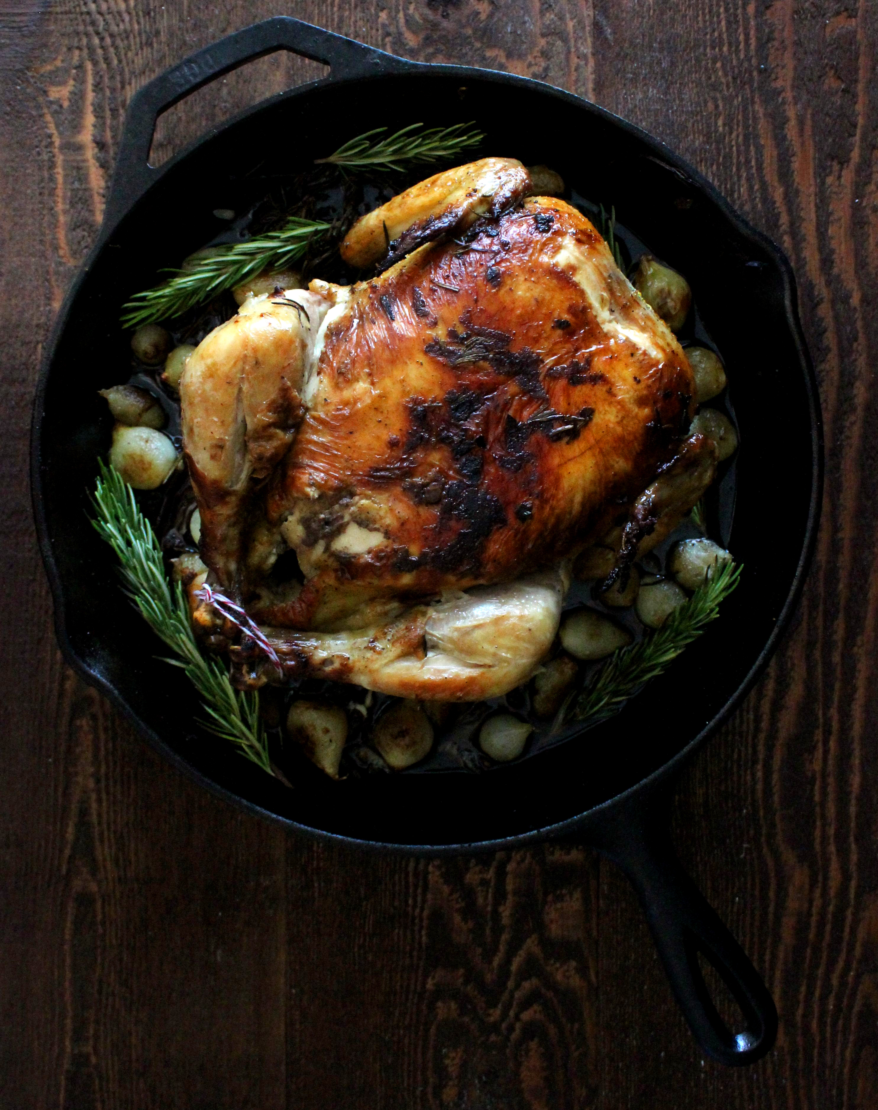 Rosemary Orange Roast Chicken The Bay Leaf Kitchen