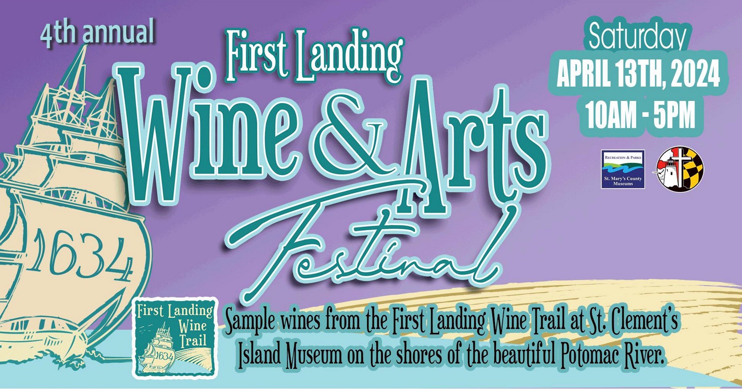 Annual First Landing Wine & Arts Festival Returns To St. Clement’s Island Museum The