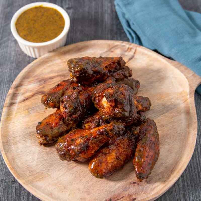 Big Green Egg Cajun Style Grilled Chicken Wings The BBQ Buddha