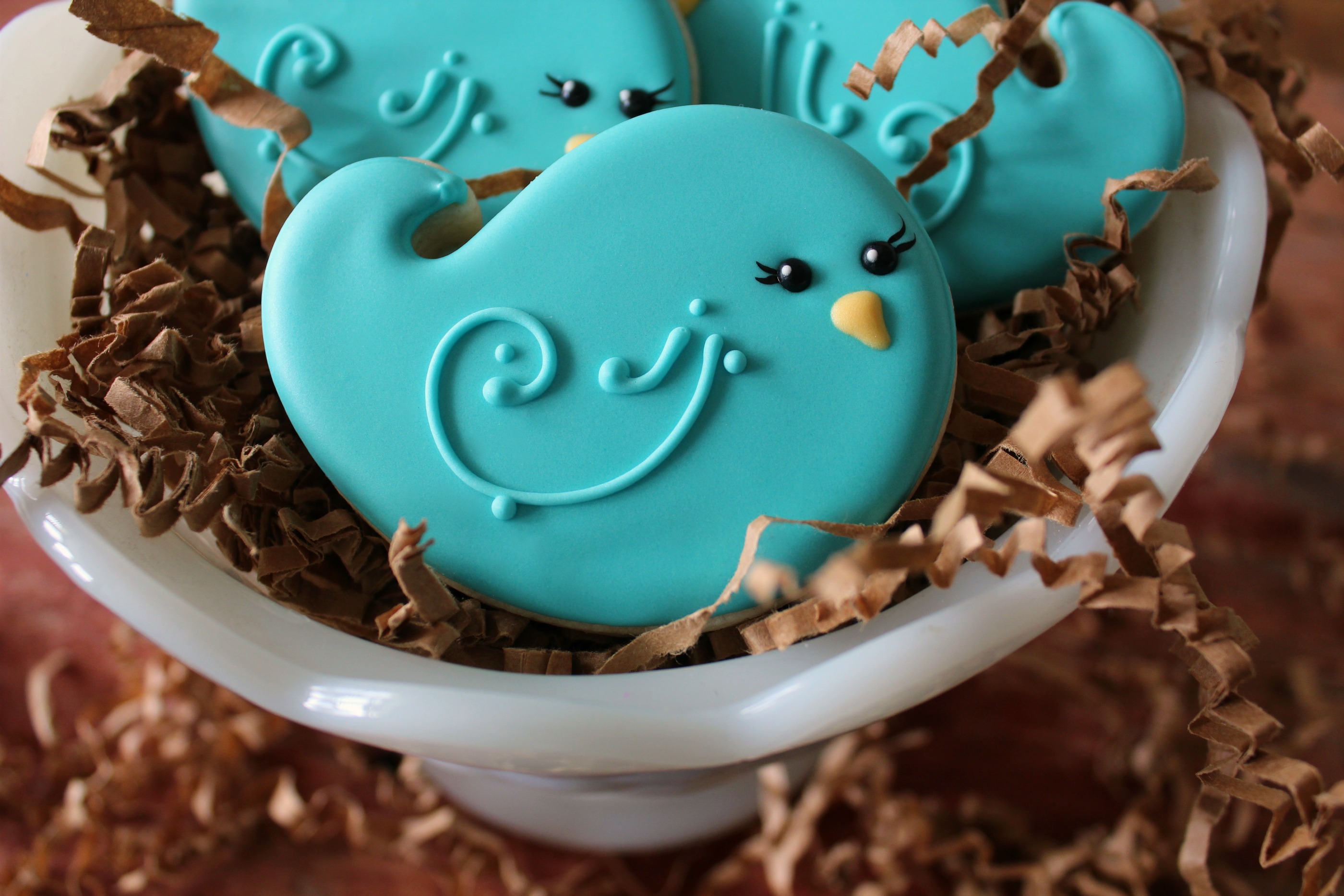 Bluebird CookiesGuest Post by Sugar Belle The Bearfoot Baker