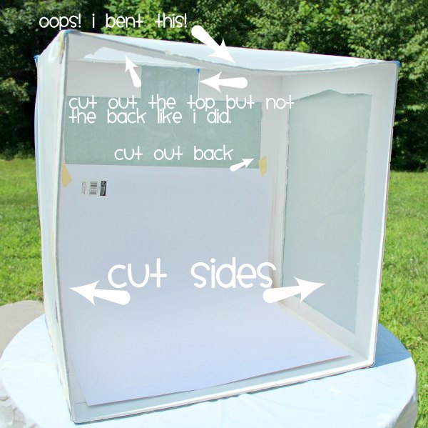 Parchment Paper Light Box for Natural Light The Bearfoot Baker