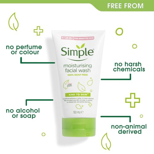 Simple Kind to Skin Moisturising Facial Wash (150ml) BeautyBar