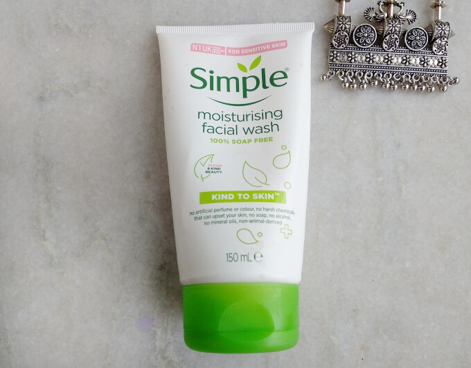 Simple Moisturizing Facial Wash Review