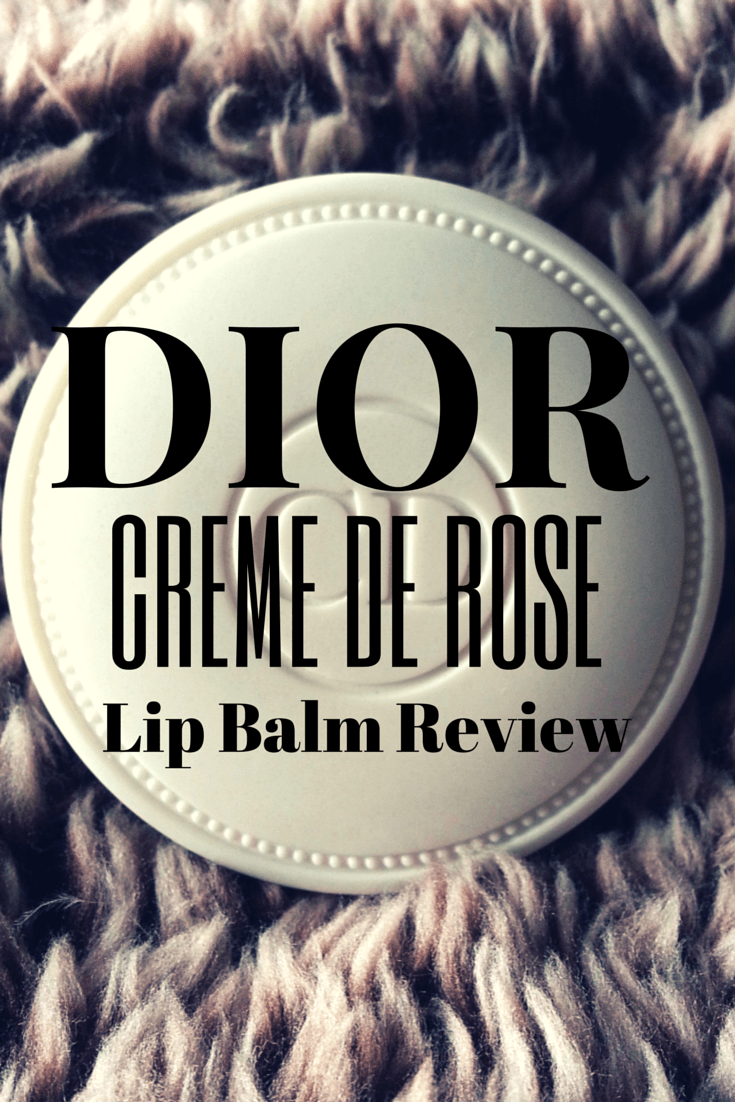Review Christian Dior Creme De Rose Smoothing Plumping Lip Balm The