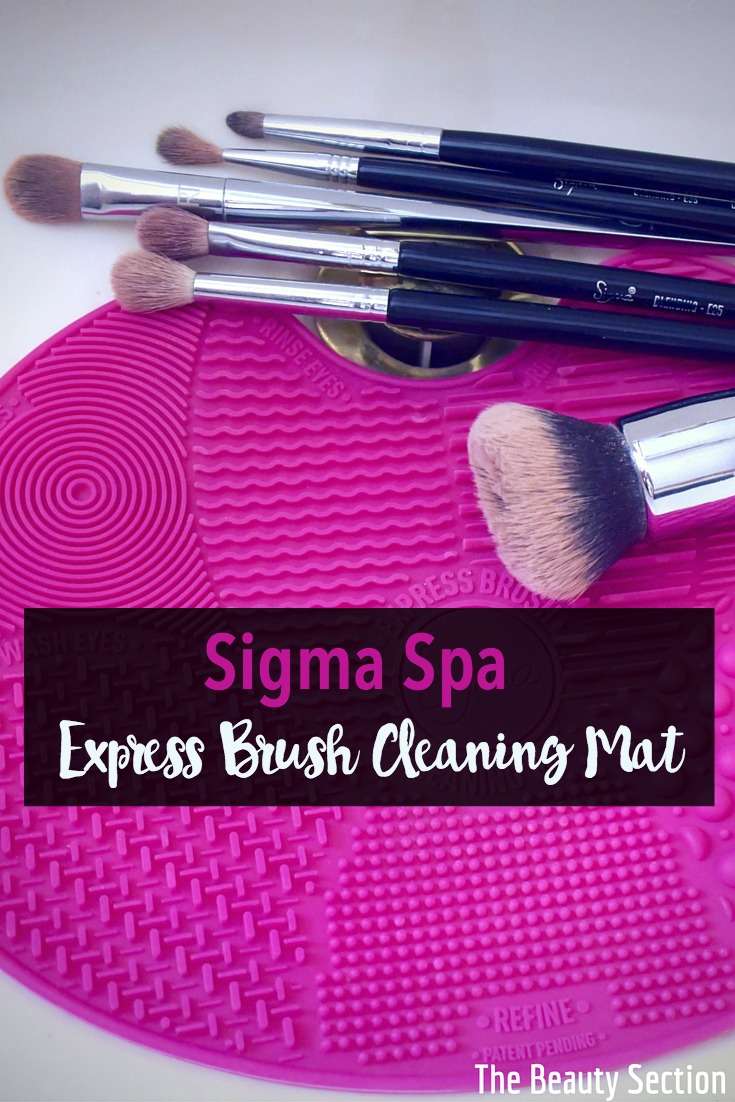Sigma Spa Express Brush Cleaning Mat The Beauty Section