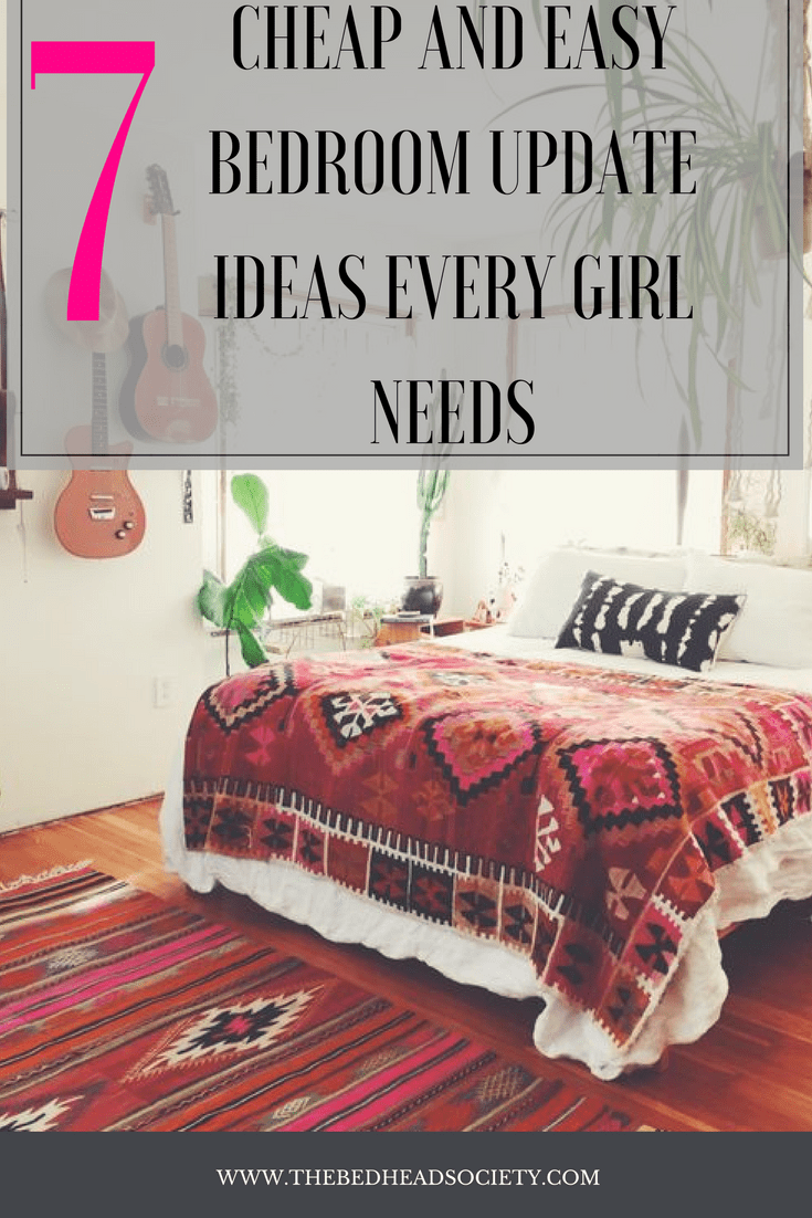 7 cheap and easy bedroom update ideas every girl needs