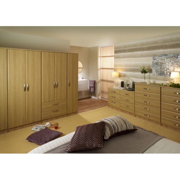 Capri Lissa Oak Bedroom Furniture Range