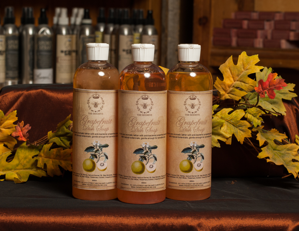 Dish Soap Grapefruit The Beehive