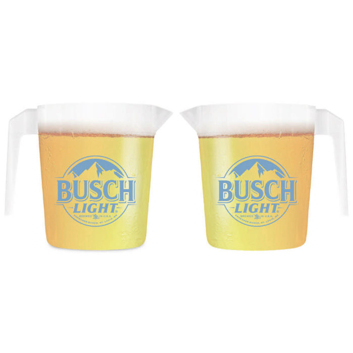 Busch Light 32oz Plastic Stackable Pitcher The Beer Gear Store