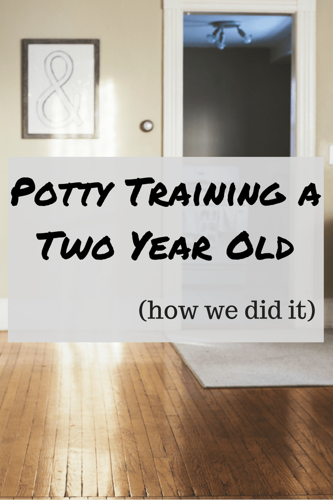 Potty Training A Two Year Old Naptime Chai