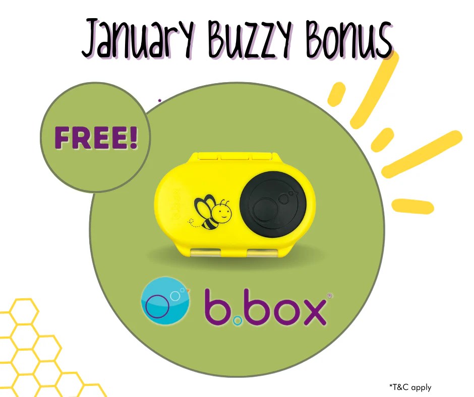 2023 January Buzzy Bonus Exclusive FREE b.box!! The Bento Buzz